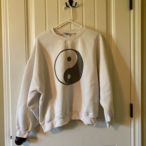 Yin Yang Oversized Sweatshirt